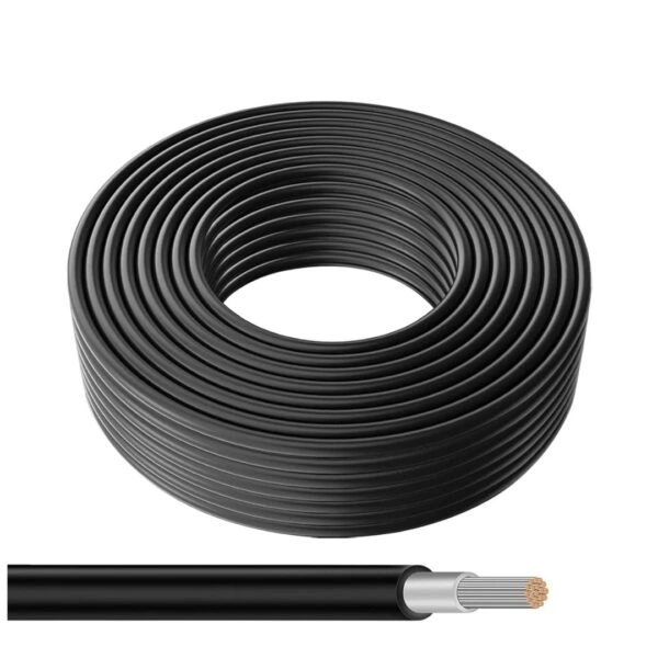  Cable LEADER H1 Z2Z2-K 1x6.00m2 -BLACK ROLL